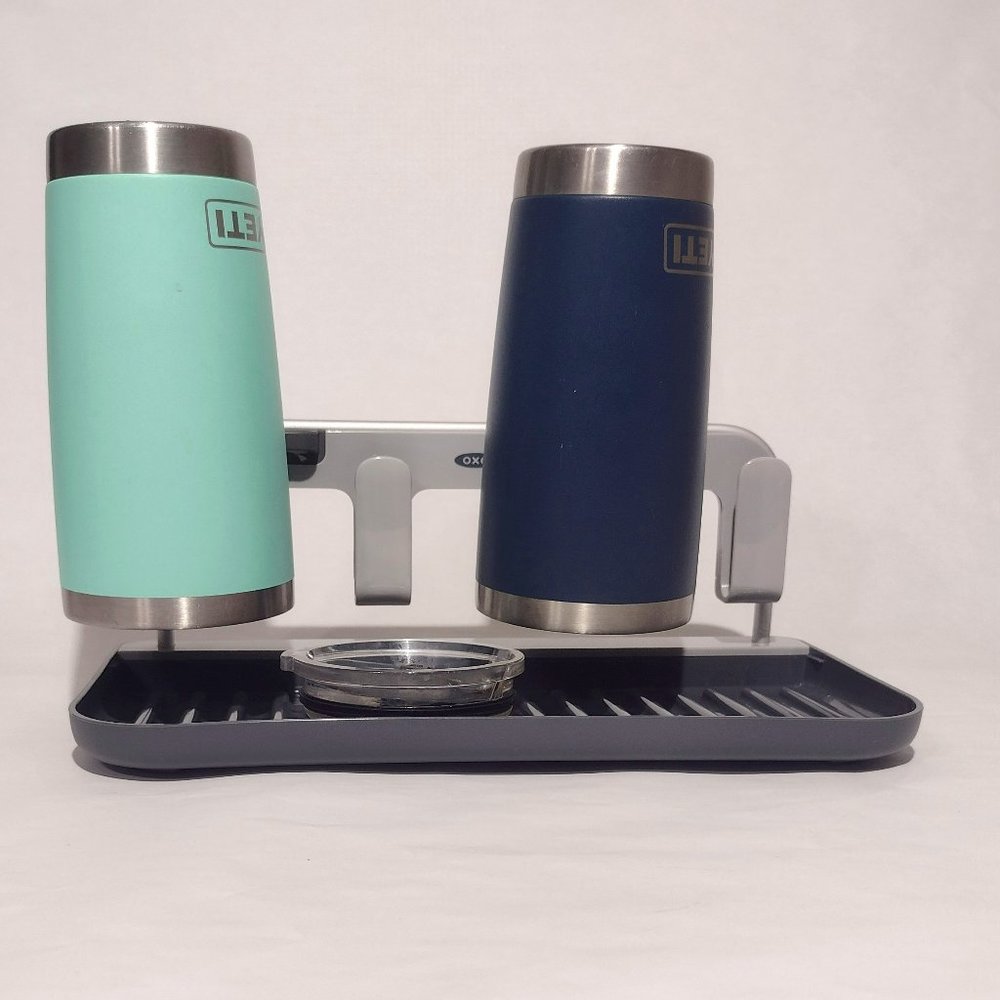 Water Bottle Drying Rack four lids and four straws at once GOOD GRIPS 6 X 12 In.